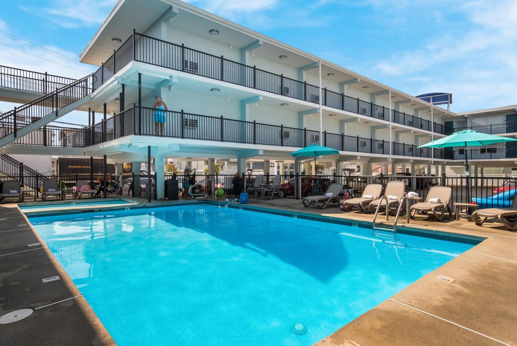 Hotel Cabana Oceanfront/Boardwalk North Wildwood Exterior foto